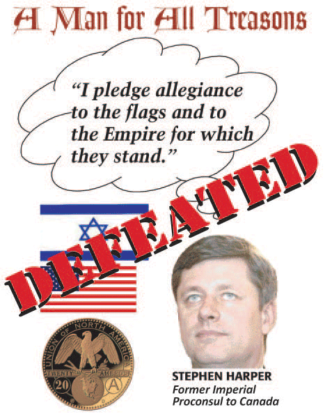 Stephen Harper the Traitor