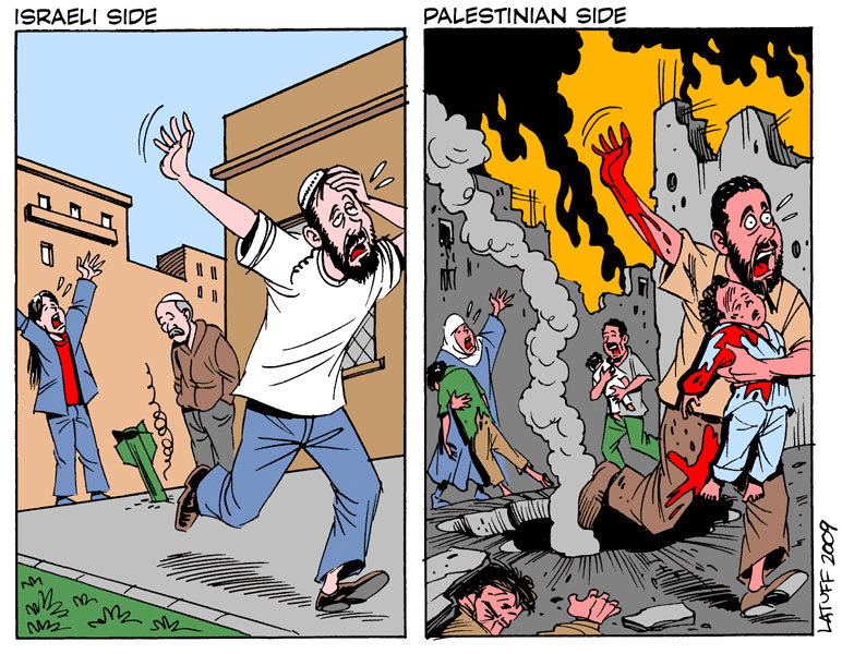 Israeli genocide does not equal self-defence